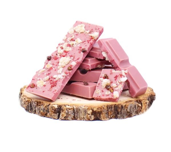 SlowMo THC Ruby Chocolate Pink Spice Bar (480mg)
