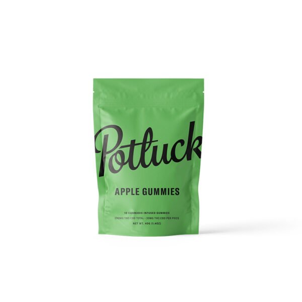 Potluck - Apple 1-1 Gummies 200mg