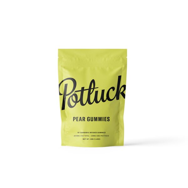 Potluck - Pear CBD Gummies 200mg