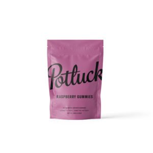 Potluck - Raspberry THC Gummies 200mg