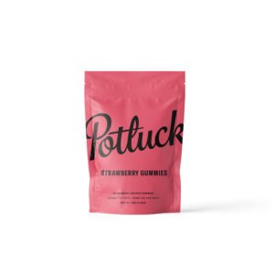 Potluck - Strawberry THC Gummies 200mg