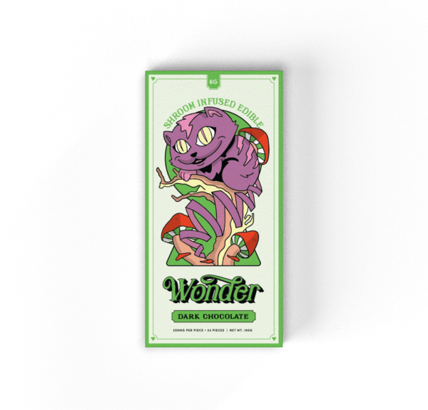 Wonder Psilocybin Chocolate Bar - Dark Chocolate 6g
