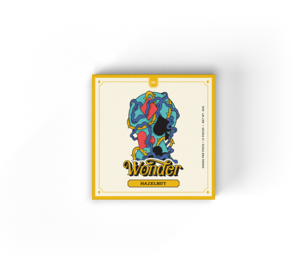 Wonder Psilocybin Chocolate Bar - Hazelnut 3g