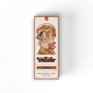 Wonder Psilocybin Chocolate Bar - S'mores 1g